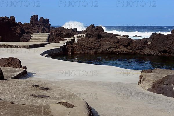 Lava pool