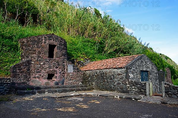 Old kiln for firing tiles