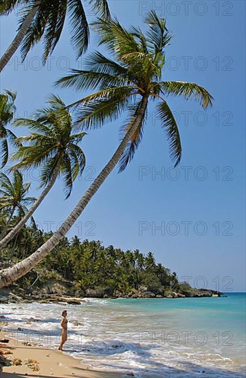 Woman on the beach