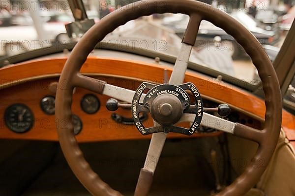 Wooden steering wheel