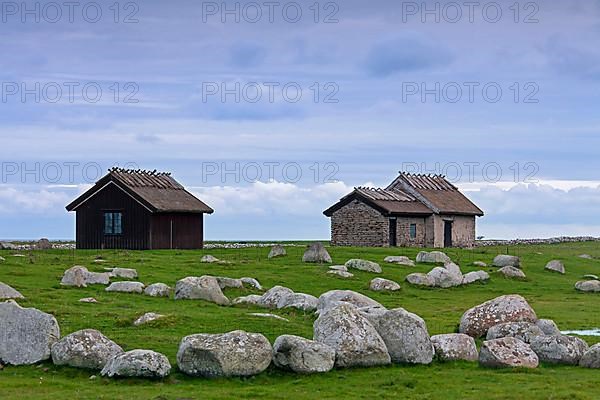 Valfrid cock's fishing cabins in Ottenby