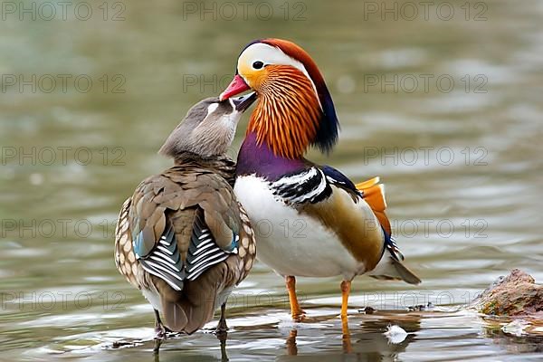 Mandarin duck