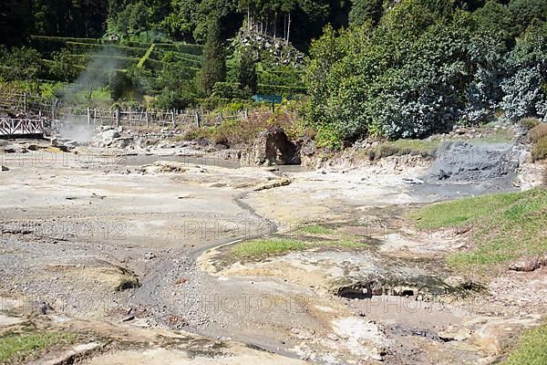 Caldeiras at Lake Furnas