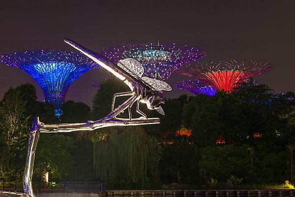 Dragonfly Sculptures by the Bay