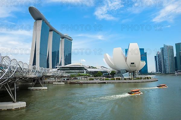 Marina Bay Sands Hotel and Science Museum