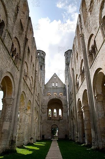 Abbey ruins from the 11th century