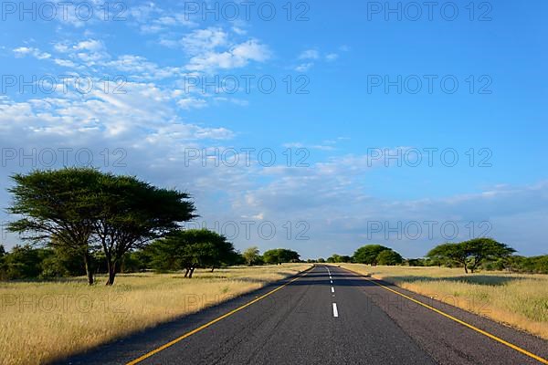 Road A3 between Ghanzi and Kuke