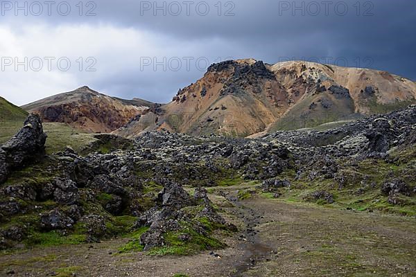 Laugahraun lava flow