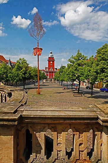 Main market square and historic town hall