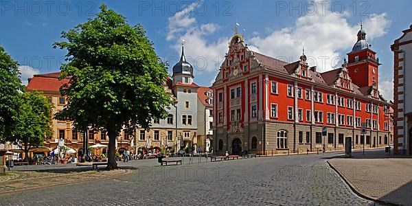 Main market square and historic town hall