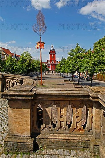 Main market square and historic town hall