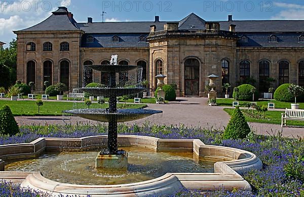 Baroque gardens with orangery