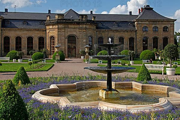 Baroque gardens with orangery