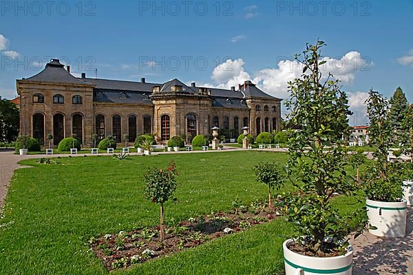 Baroque gardens with orangery