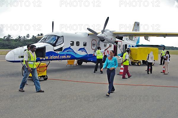 Maldivian Airline aircraft