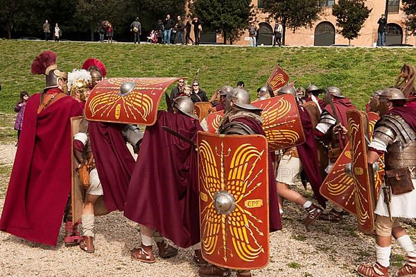 Traditional Group Roman Soldiers