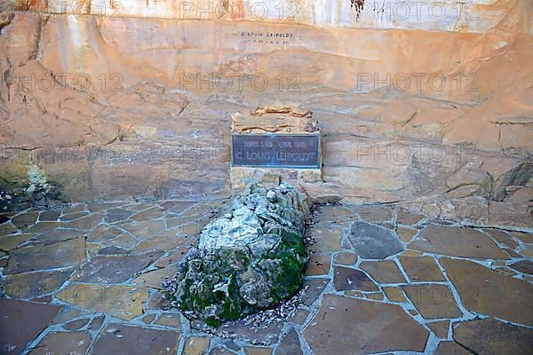 Grave of South African poet