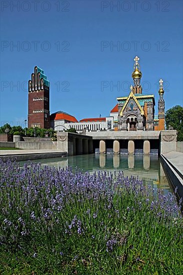 Mathildenhoehe with Wedding Tower