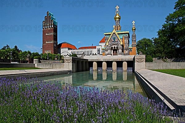 Mathildenhoehe with Wedding Tower