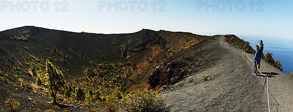 The San Antonio volcano on La Palma