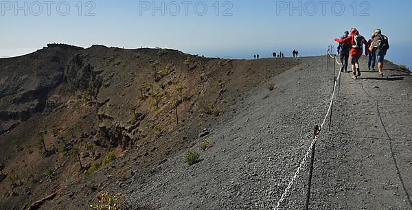 The San Antonio volcano on La Palma