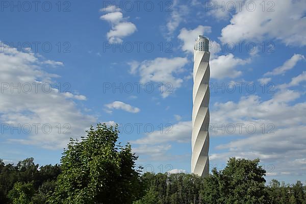 Thyssenkrupp TK Elevator test tower 242m built 2017 in Rottweil