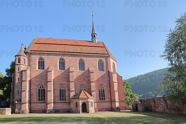 Monastery church built 11th century in Hirsau near Calw