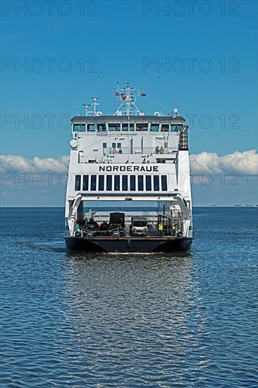 Ferry off the island of Amrum