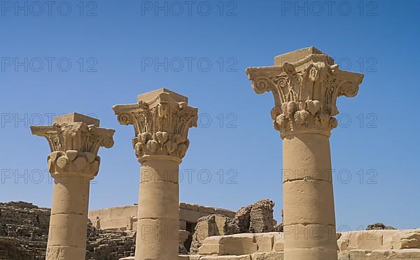 Columns with Corinthian capitals