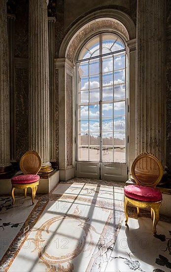 Marble Hall in Sanssouci Palace