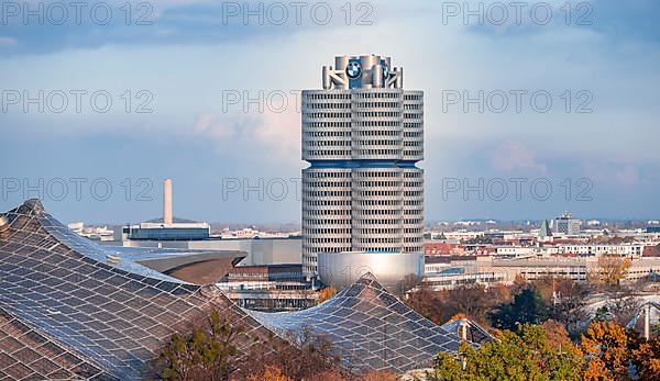 High-rise BMW four-cylinder