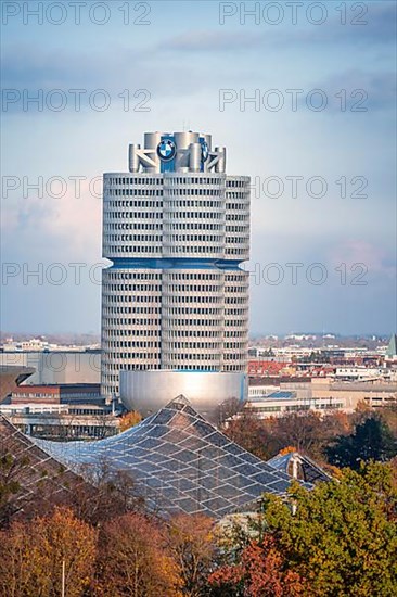 High-rise BMW four-cylinder