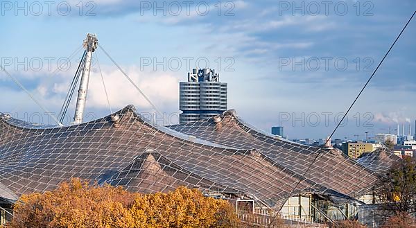 Tent roof of the Olympic swimming hall