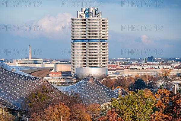 High-rise BMW four-cylinder