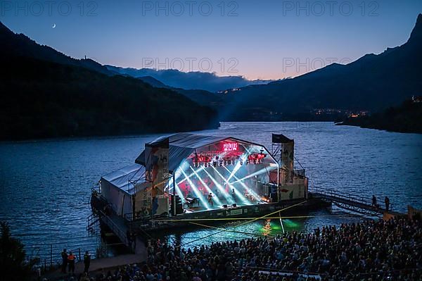 Armenian violinist Ara Malikian performs at Pirineos Sur International Festival of Cultures in Sallent de Gallego