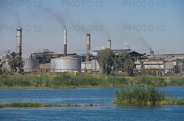 Sugar factory near Al Kalah Gharb