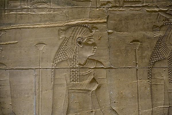 Relief Goddess Isis
