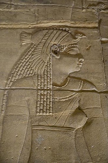 Relief Goddess Isis