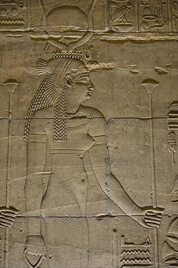 Relief Goddess Isis