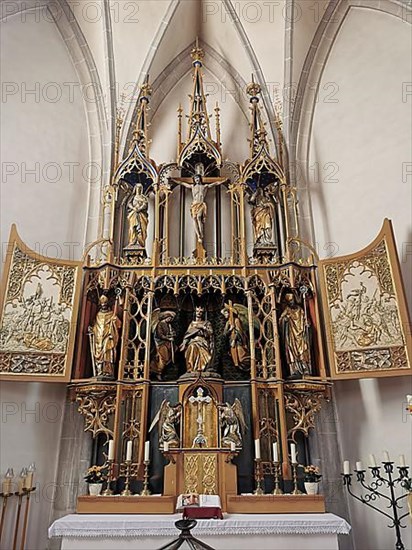 Baptistery in the St. Oswald Church