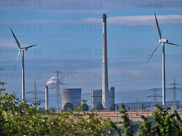 The Buschhaus lignite-fired power plant