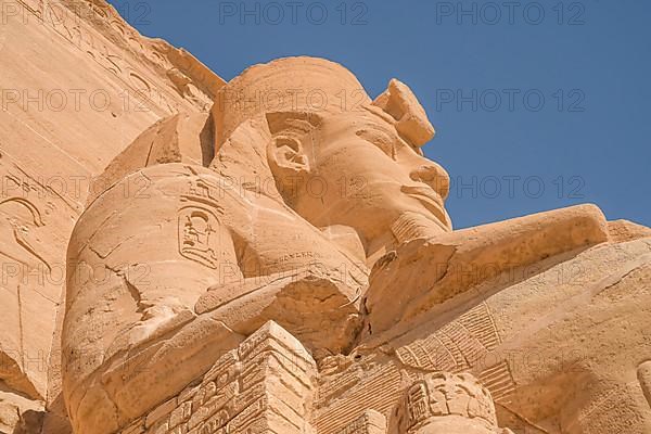 Statue Pharaoh Ramses II Scraffiti Prince Pueckler