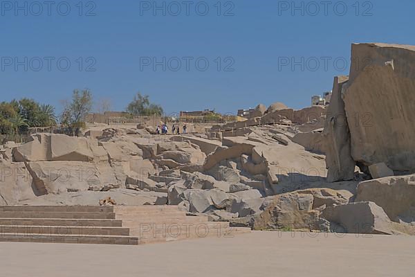 Rose granite quarry