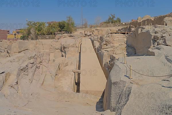 Quarry unfinished obelisk