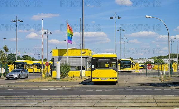 BVG Bus depot