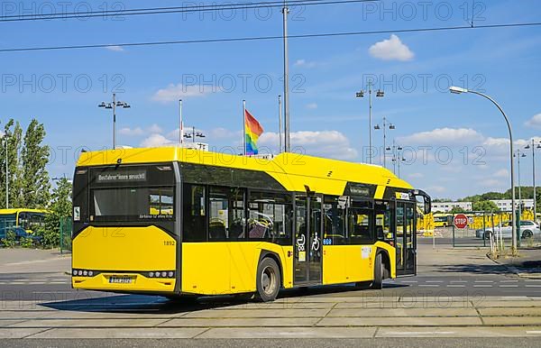 BVG Bus depot