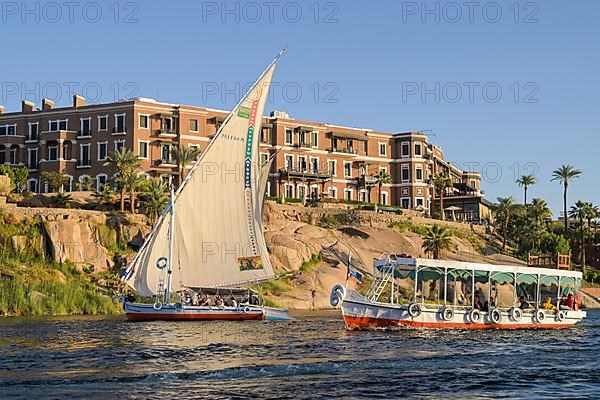 Excursion boats on the Nile