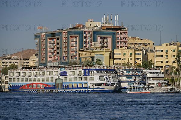 Cruise ships at the quay