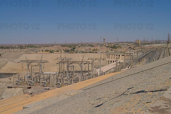 Power station at the dam