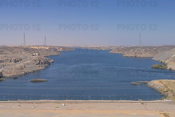 Nile north of the Nasser Dam